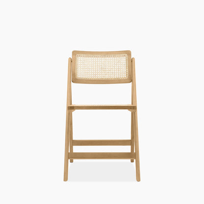 Elynn Folding Wooden Dining Chair | Oak
