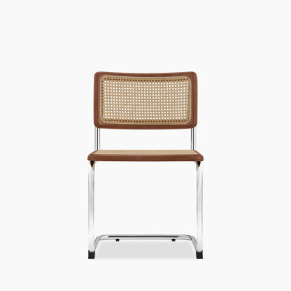 Kenton Dining Chair | Walnut & Chrome