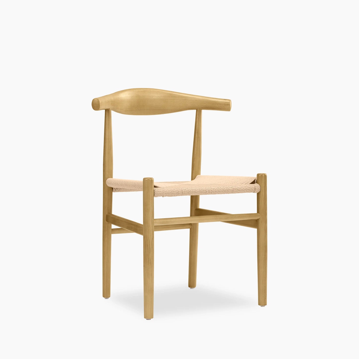Aalborg Wooden Dining Chair | Natural Weave & Oak