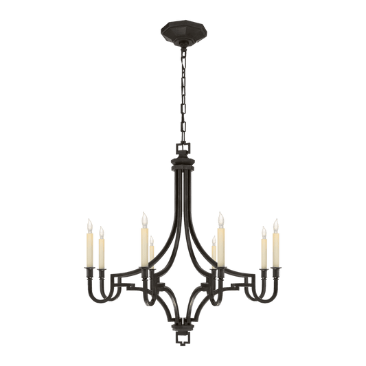 Mykonos Medium Chandelier - Aged Iron