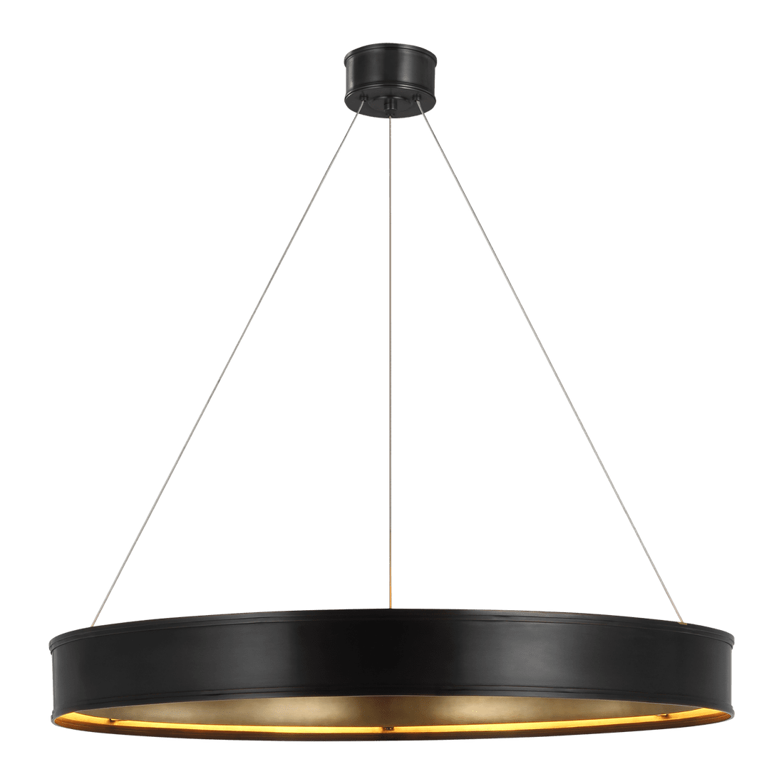 Connery 40" Ring Chandelier - Bronze