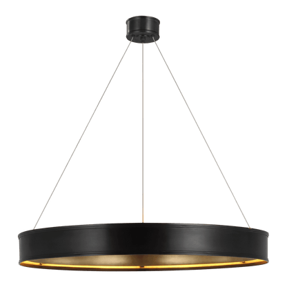 Connery 40" Ring Chandelier - Bronze