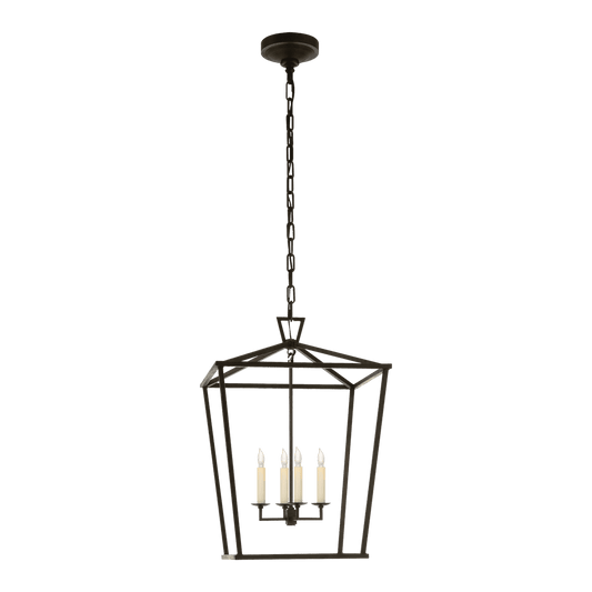 Darlana Medium Lantern - Aged Iron