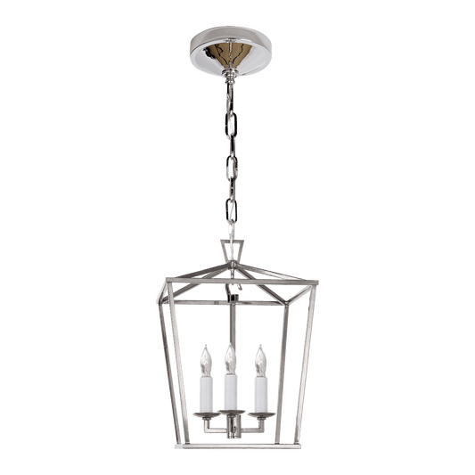 Darlana Mini Lantern - Polished Nickel