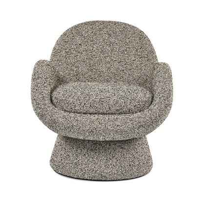 Arles Occasional Swivel Chair (Crib 5) - Dexter Sparkle Stone