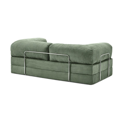 Nubo Compressed Sofa in Sage Green: Compact & Stylish Design