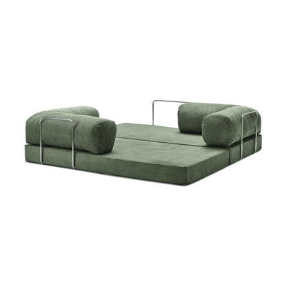 Nubo Compressed Sofa in Sage Green: Compact & Stylish Design
