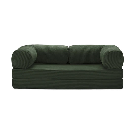Nubo Compressed Emerald Green Sofa – High-Quality Compact Seating