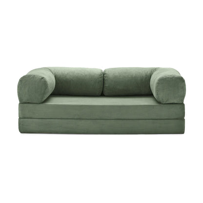 Nubo Compressed Sofa in Sage Green: Compact & Stylish Design