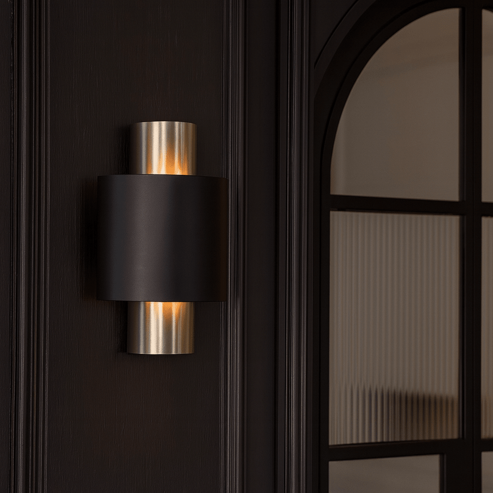 Logan Wall Lamp - Satin Nickel Plating