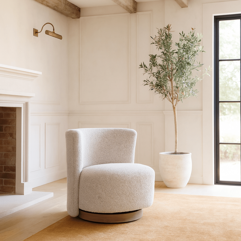 On The Swivel Accent Chair