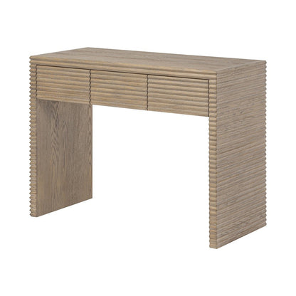 Wickham Desk - Ribbed Oak