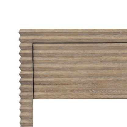 Wickham Desk - Ribbed Oak