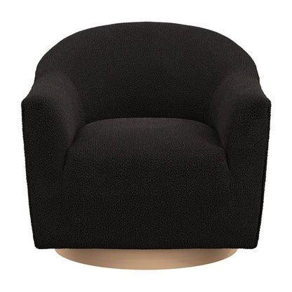 Bayside Swivel Accent Chair - Black