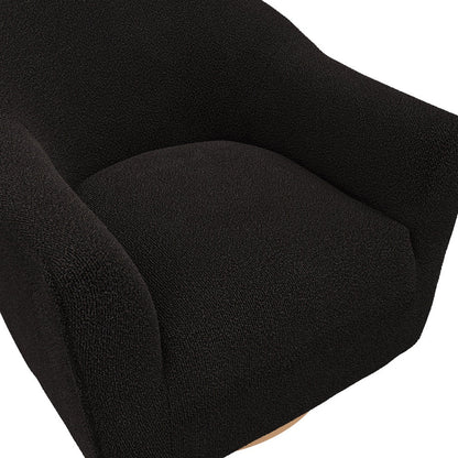 Bayside Swivel Accent Chair - Black