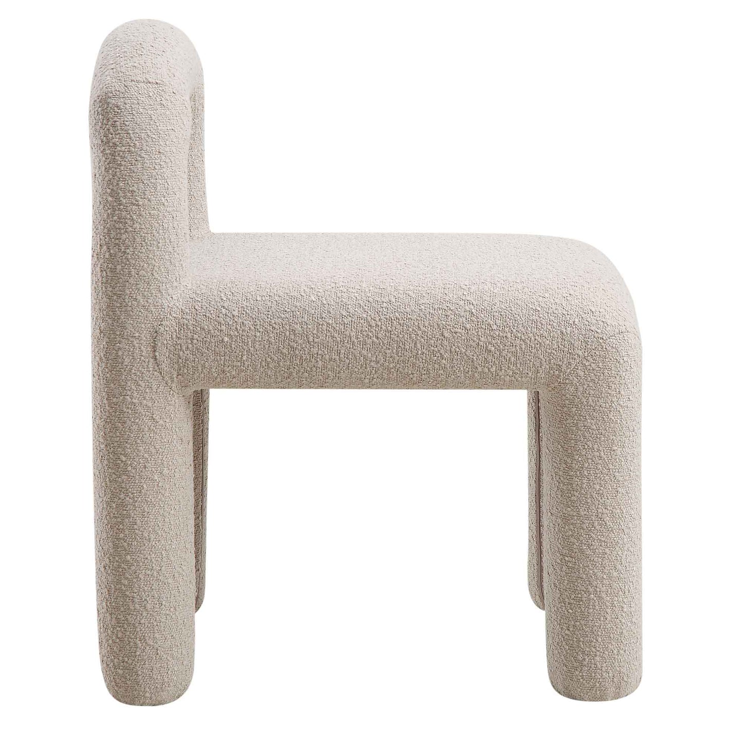 Libby Light Taupe Boucle Dining Chair