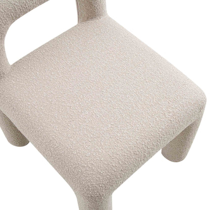 Libby Light Taupe Boucle Dining Chair