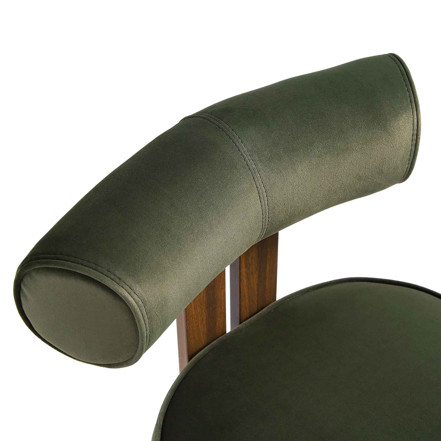 Ophelia Moss Green Velvet Dining Chair