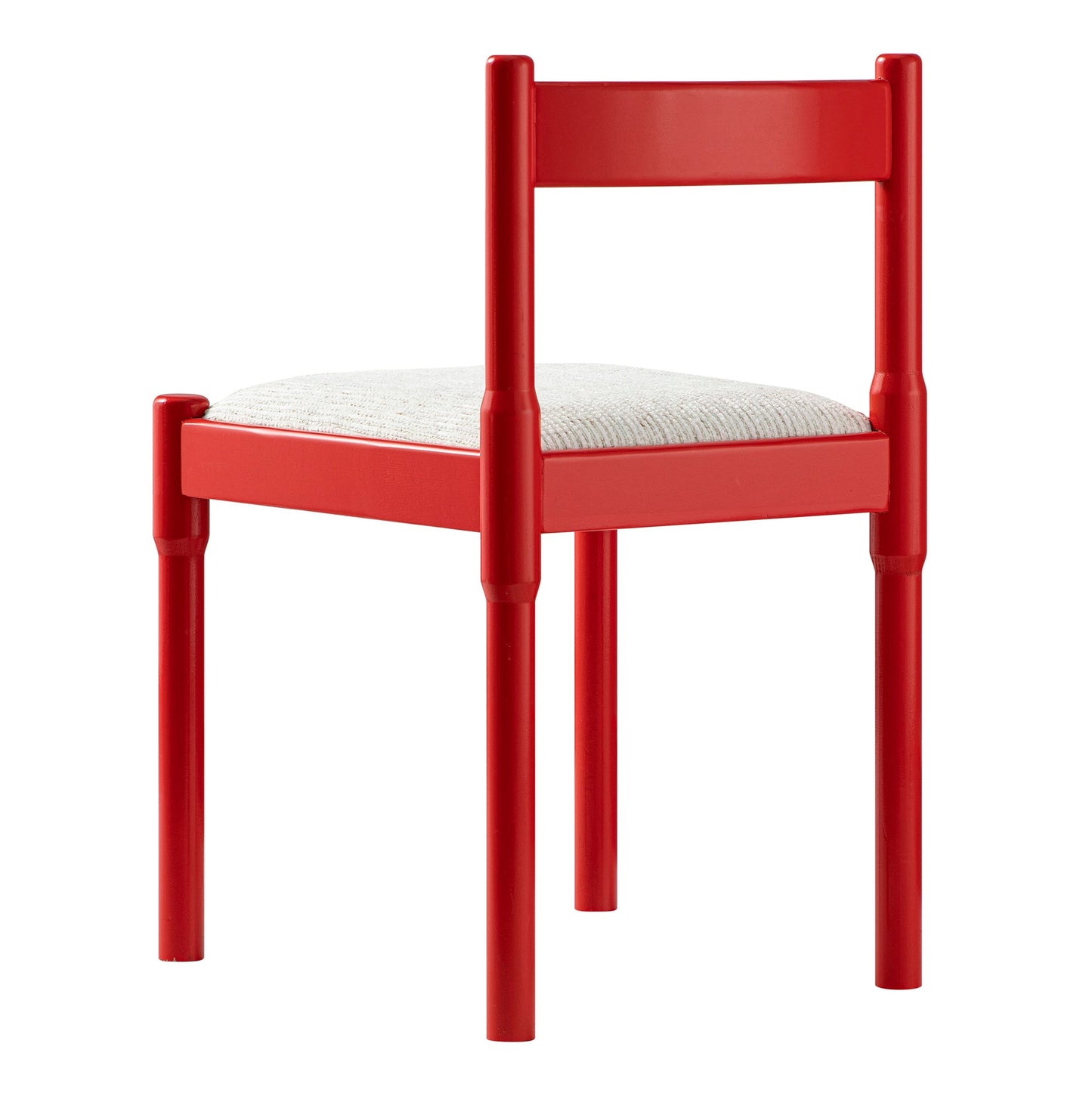 Minley 2-in-1 Dining Chair, Red High Gloss