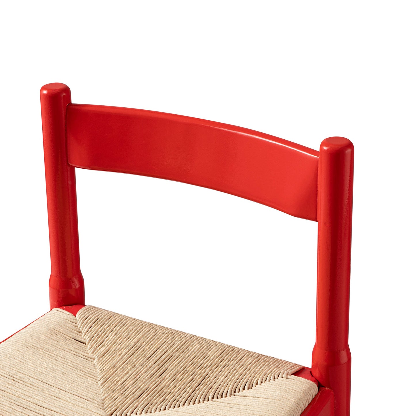 Minley 2-in-1 Dining Chair, Red High Gloss
