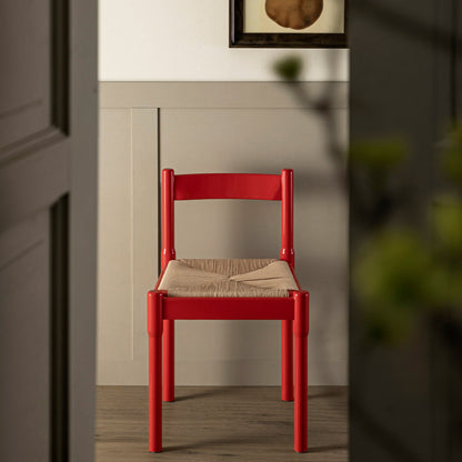 Minley 2-in-1 Dining Chair, Red High Gloss