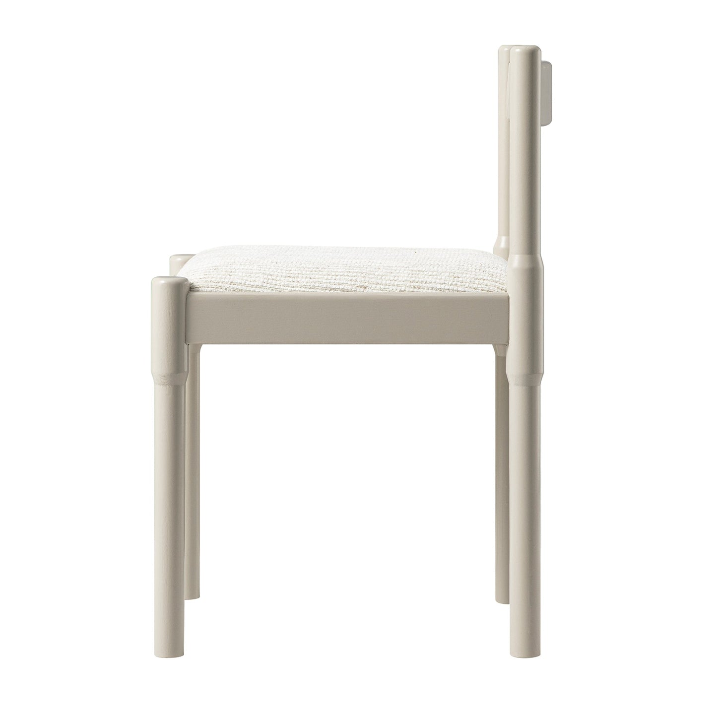 Minley 2-in-1 Dining Chair, Light Taupe High Gloss