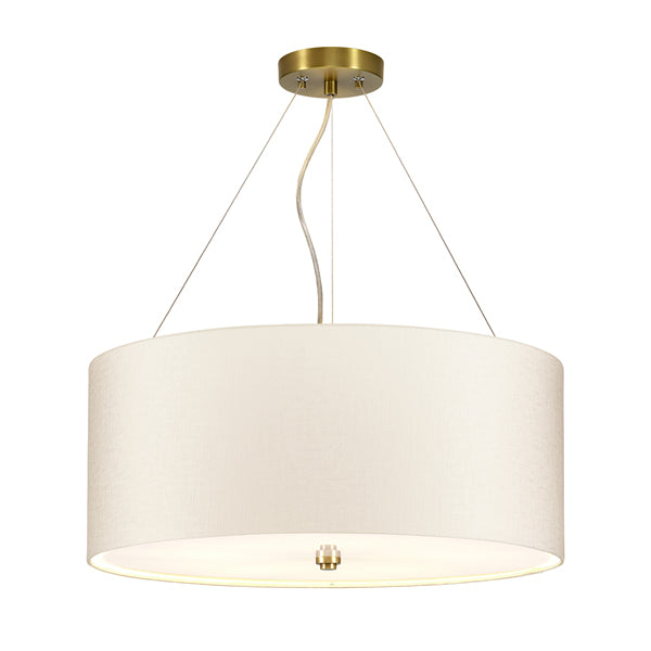 Pearce 22" Pendant Light - Aged Brass