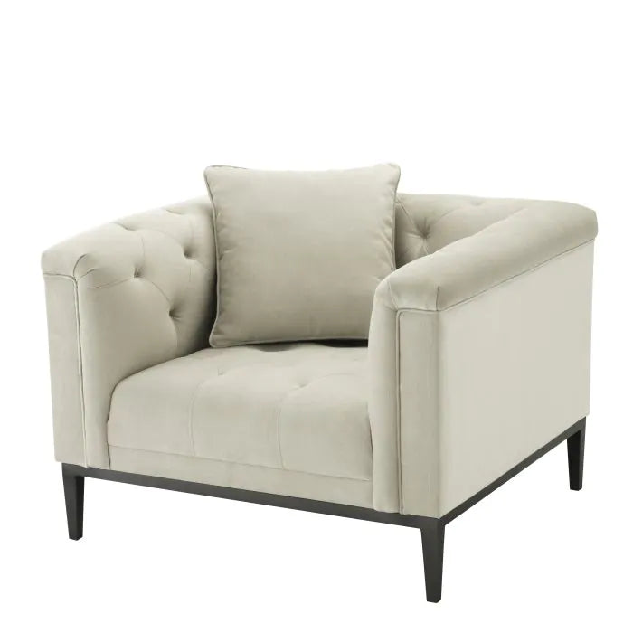 Cesare Chair - Pebble Grey