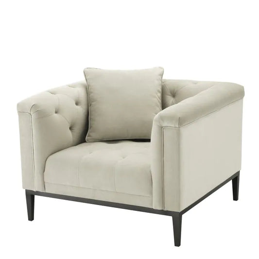 Cesare Chair - Pebble Grey