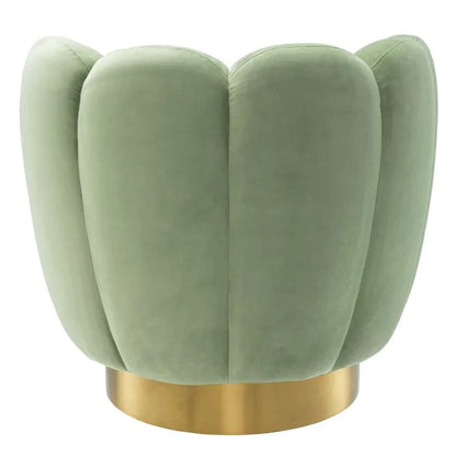 Mirage Swivel Chair - Savona Pistache Green Velvet