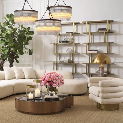 Maguire Swivel Chair - Bouclé Cream