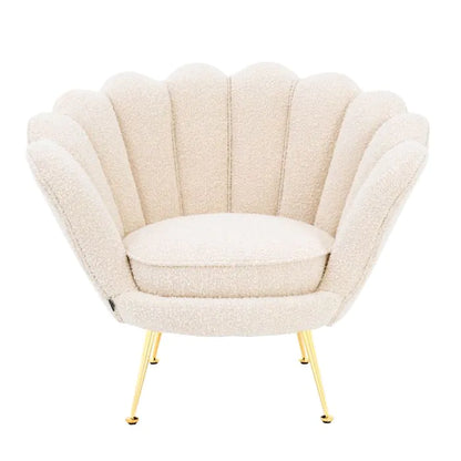 Trapezium Chair - Bouclé Cream