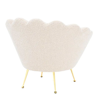 Trapezium Chair - Bouclé Cream