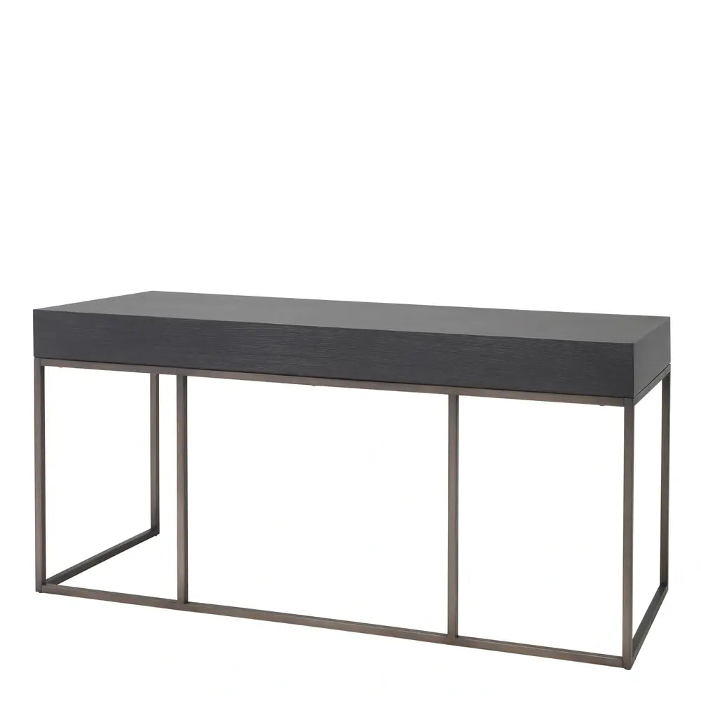 Larsen Desk - Charcoal Grey Oak Veneer