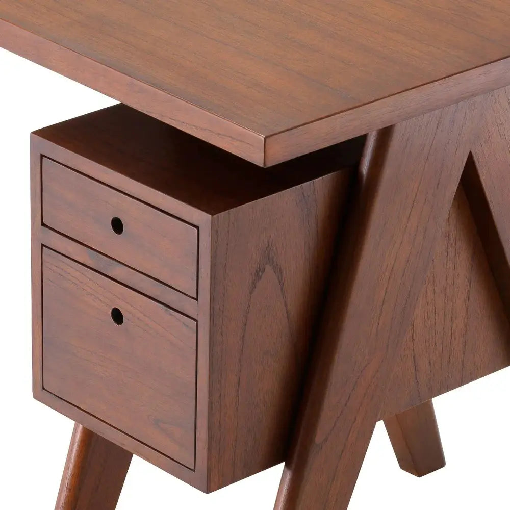 Jullien Desk - Classic Brown