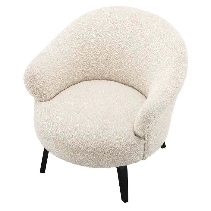 Moretti Chair - Bouclé Cream