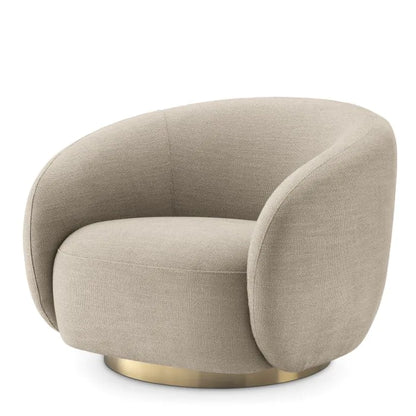 Brice Swivel Chair - Avalon Sand