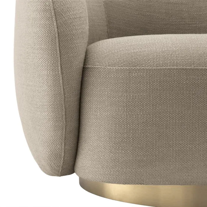 Brice Swivel Chair - Avalon Sand