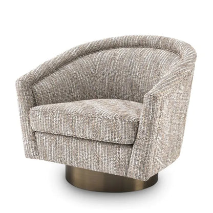 Catene Swivel Chair - Mademoiselle Beige