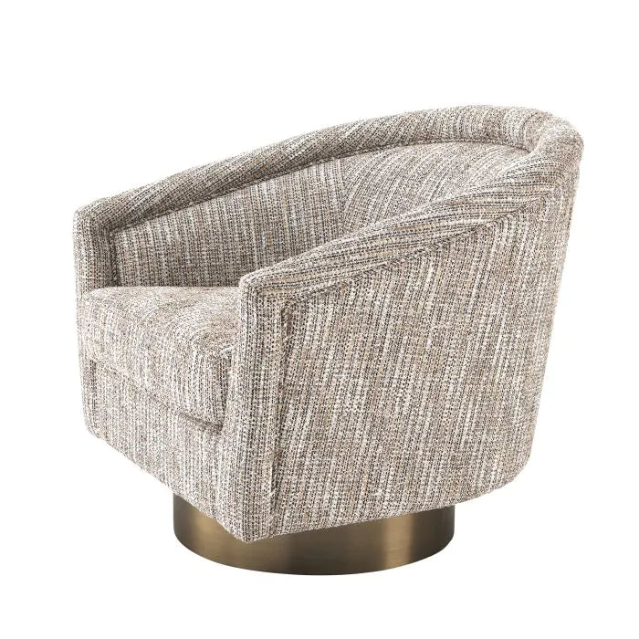 Catene Swivel Chair - Mademoiselle Beige