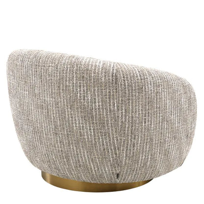 Brice Swivel Chair - Mademoiselle Beige