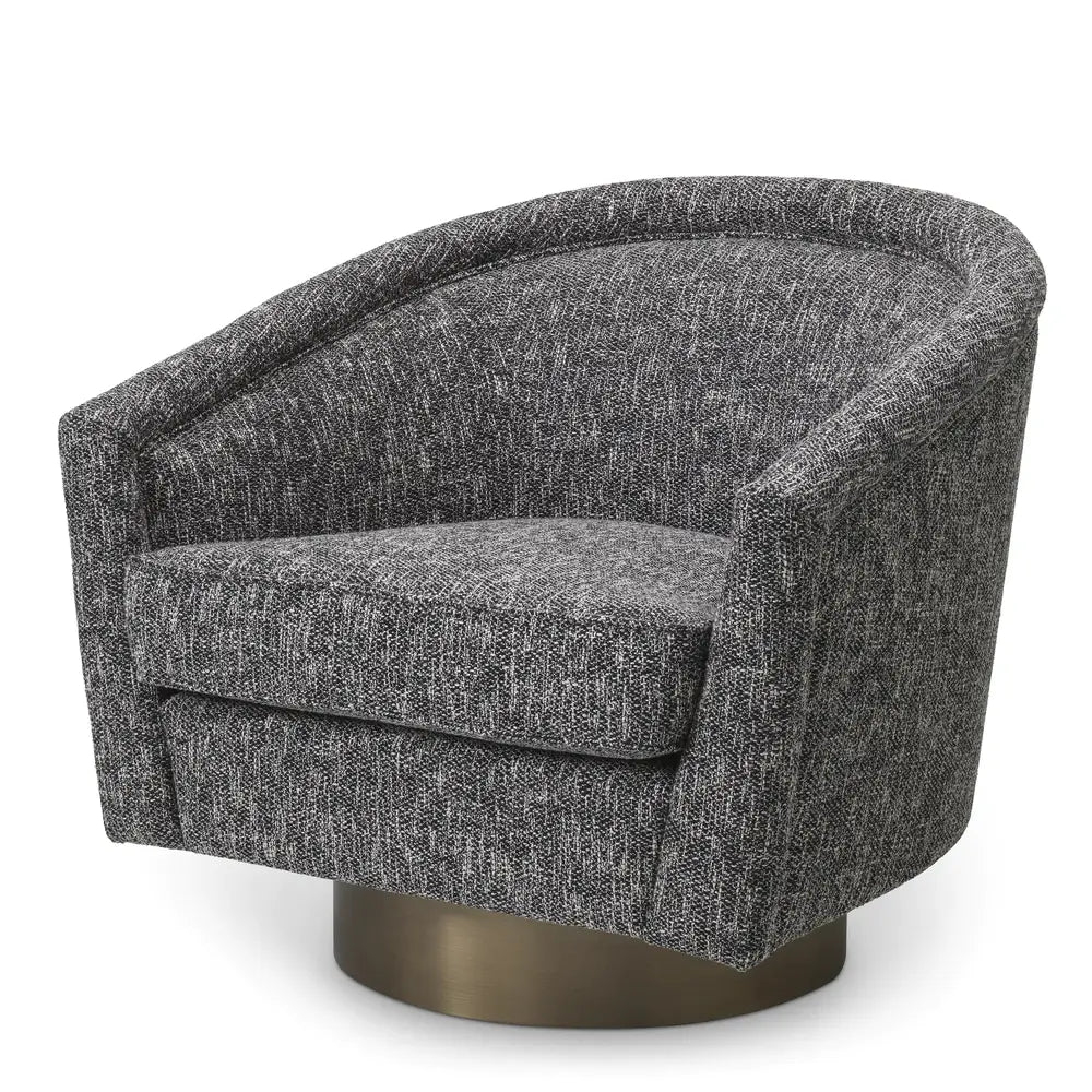 Catene Swivel Chair - Cambon Black