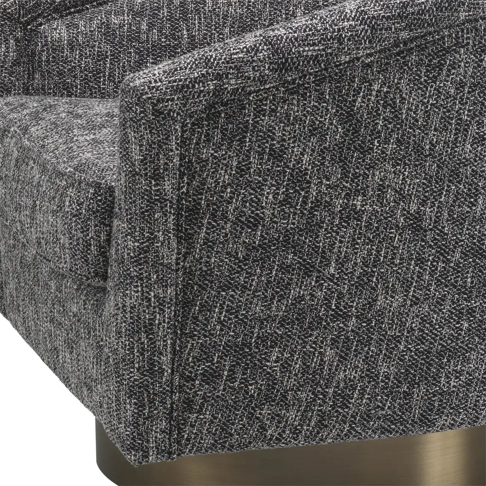 Catene Swivel Chair - Cambon Black