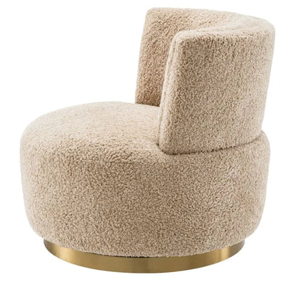 Swivel Chair - Alonso Canberra Sand