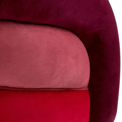 Novelle Swivel Chair - Savona Bordeaux Velvet