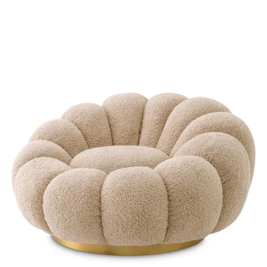 Mello Swivel Chair - Canberra Sand | Outlet