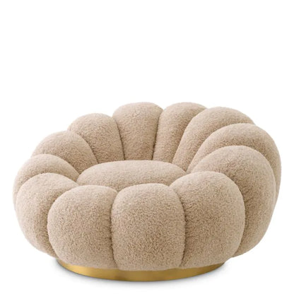 Mello Swivel Chair - Canberra Sand