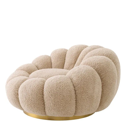 Mello Swivel Chair - Canberra Sand