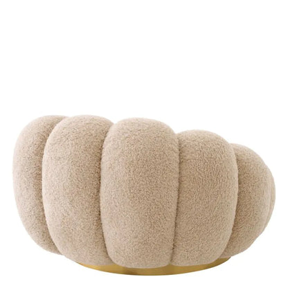 Mello Swivel Chair - Canberra Sand