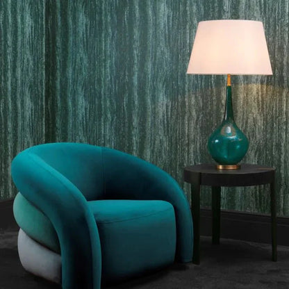 Novelle Swivel Chair - Savona Sea Green Velvet